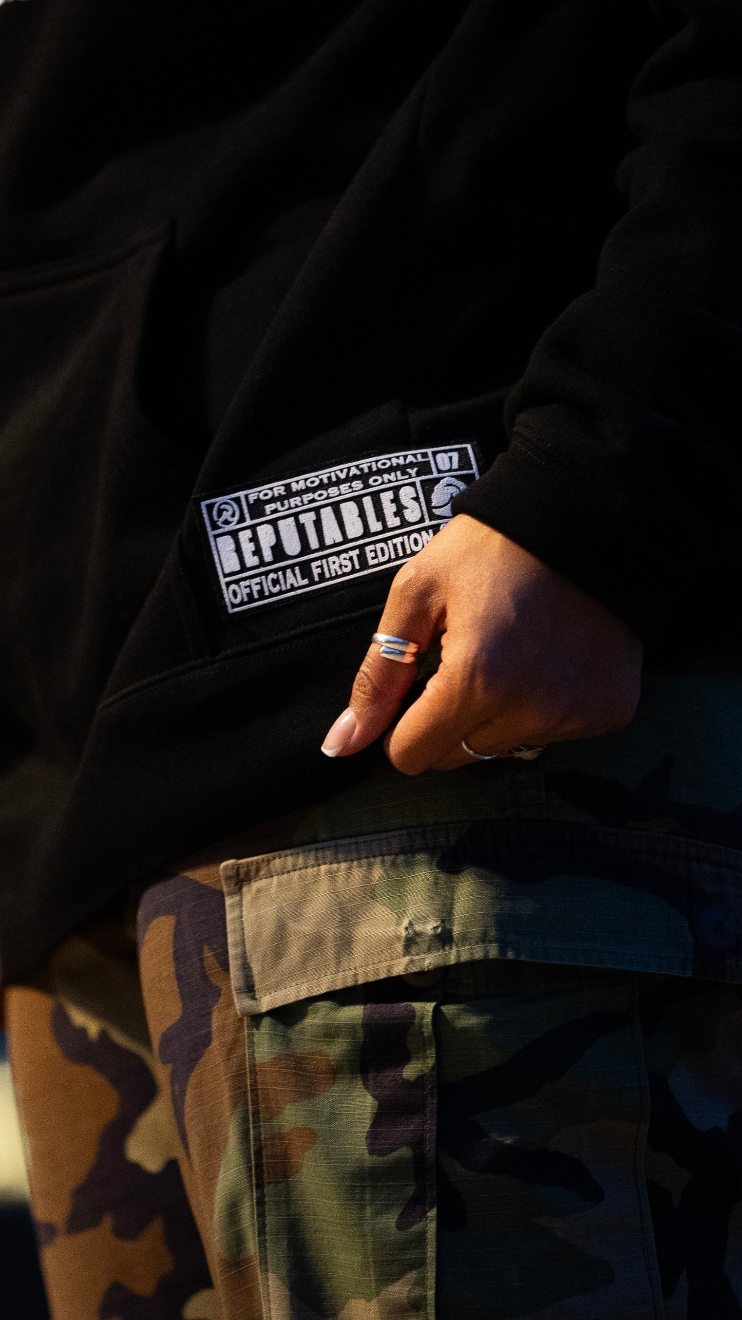 Black Hoodie (classic logo)